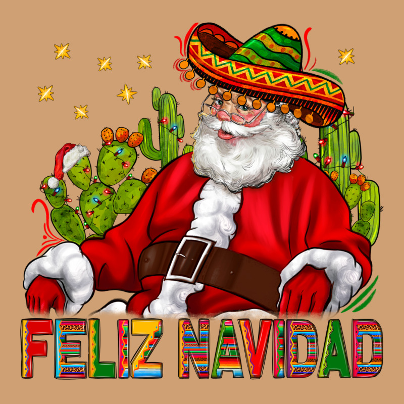 Feliz Navidad Santa With Cactus Vintage Tee by BundleAndBundleShop | Teevron