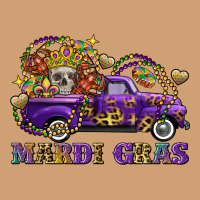 Mardi Gras Skull Truck Vintage Tee | Teevron