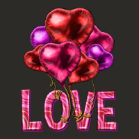 Love Heart Balloons Valentine's Day Heavy Core Tee | Teevron