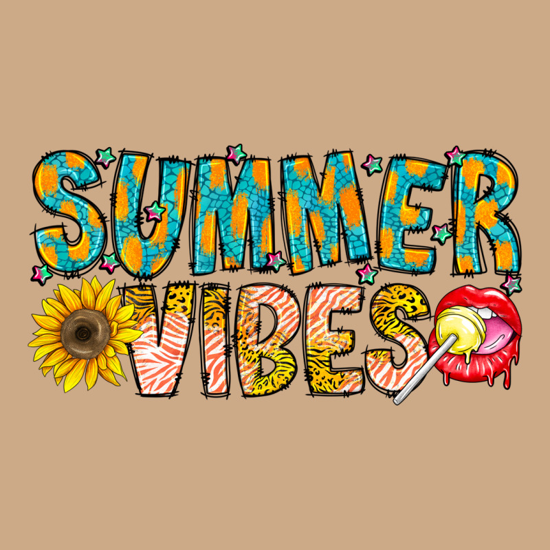 Summer Vibes Vintage Hoodie by CowhideDigitalArt | Teevron
