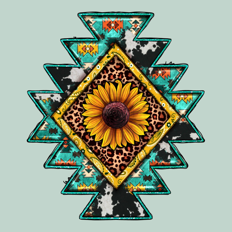 Aztec Leopard Sunflower Zipper Hoodie by JahusDesignShop | Teevron