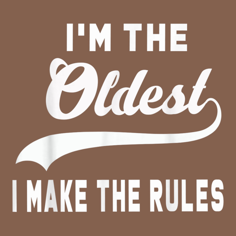 Im The Oldest I Make The Rules Siblings Family Zipper Hoodie by linhVisuals | Teevron