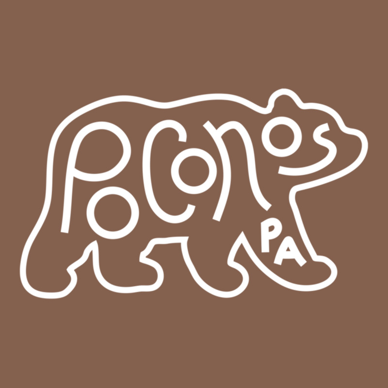 Poconos Pennsylvania Pocono Pa Bear Travel Animal Zipper Hoodie by linhVisuals | Teevron