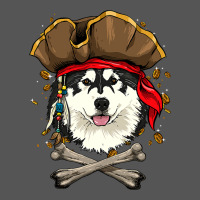 Alaskan Malamute Pirate Dog Halloween Zipper Hoodie | Teevron