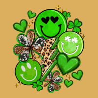 St Patrick's Day Green Smile Premium Hoodie | Teevron