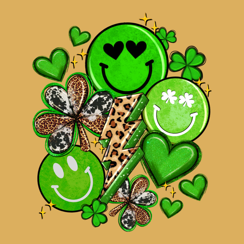 St Patrick's Day Green Smile Premium Hoodie by Artiststas | Teevron