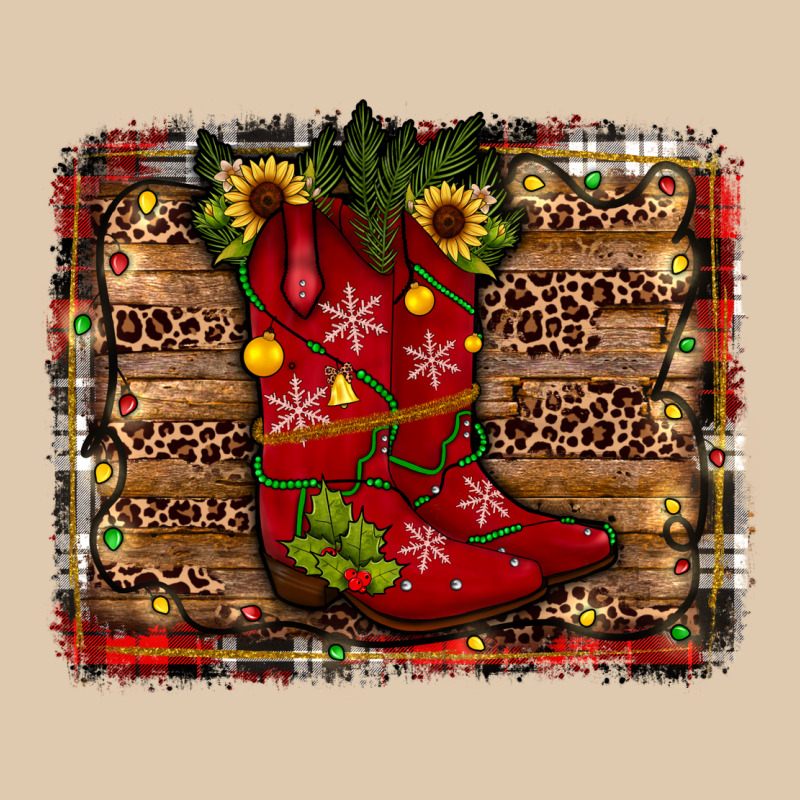 Cowboy Boots Christmas Heavyweight Sweatshirt by JahusDesignShop | Teevron