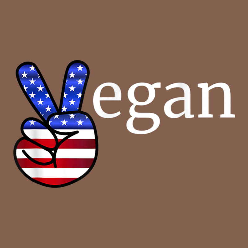 Peace American Flag Vegan Zipper Hoodie by linhVisuals | Teevron