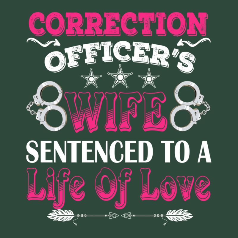 Correction Officers Wife Sentenced To A Life Of Love Zipper Hoodie by linhVisuals | Teevron