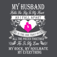 My Husband Holds The Key To My Heart Zipper Hoodie | Teevron