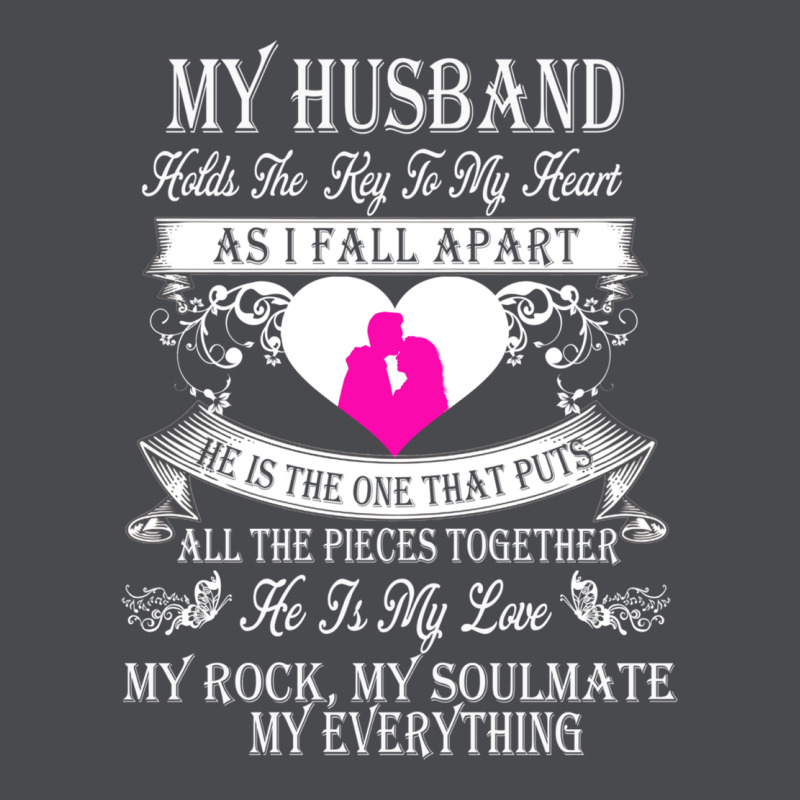 My Husband Holds The Key To My Heart Zipper Hoodie by linhVisuals | Teevron