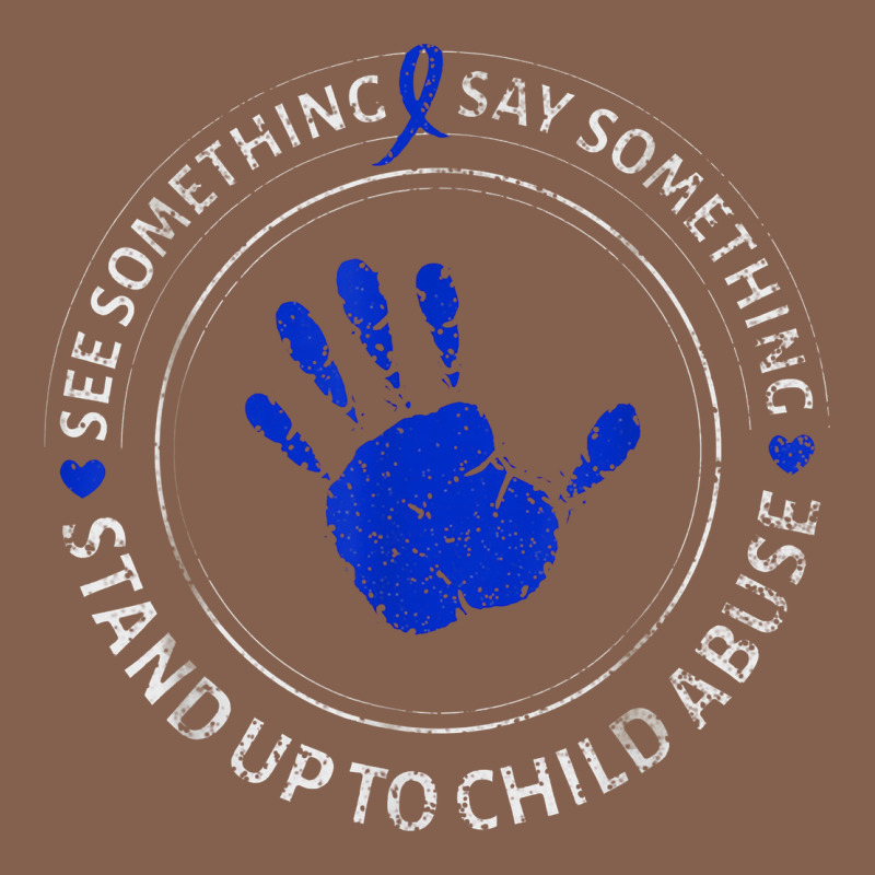 See Something Say Something Child Abuse Awareness Ribbon Zipper Hoodie by linhVisuals | Teevron