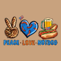 Peace Love Hotdog Vintage Tee | Teevron