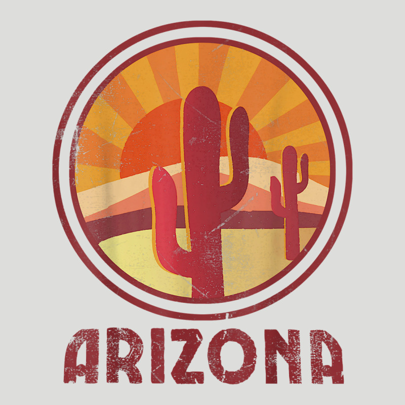 Arizona Cactus Sunset Scene Graphic T Shirt Zipper Hoodie by linhVisuals | Teevron