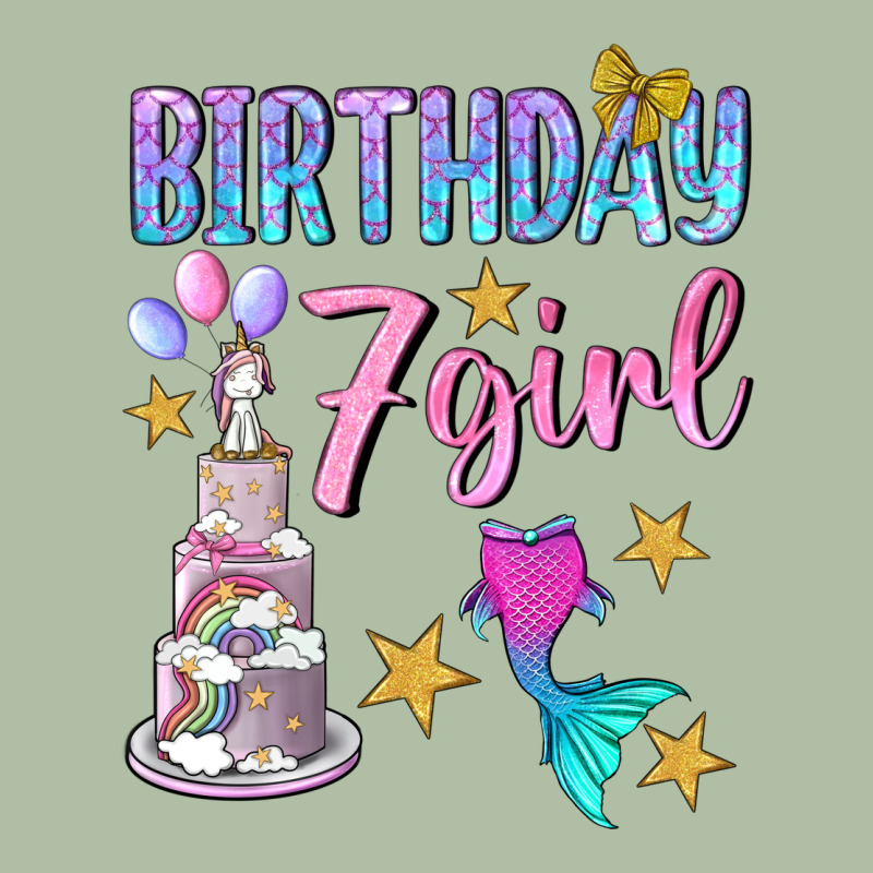 Birthday Girl 7 Urban Heavy Tee by BundleAndBundleShop | Teevron