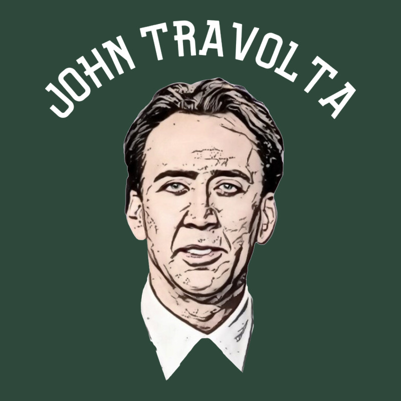 Sports Nicolas Cage As John Travolta Zipper Hoodie by linhVisuals | Teevron