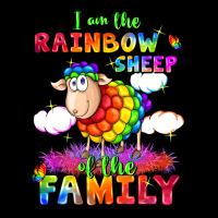 I Am The Rainbow Sheep Of The Family Ladies Tee | Teevron