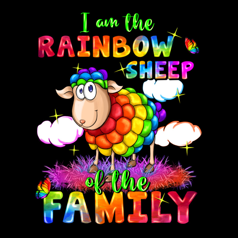 I Am The Rainbow Sheep Of The Family Ladies Tee by FaDigitalArtStudio | Teevron
