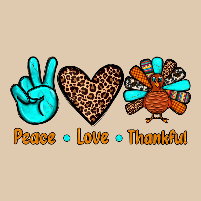 Peace Love Thankful Heavyweight Sweatshirt by JahusDesignShop | Teevron