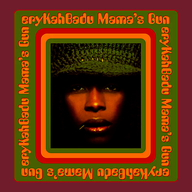 Erykah Badu Mama's Gun Zipper Hoodie by linhVisuals | Teevron