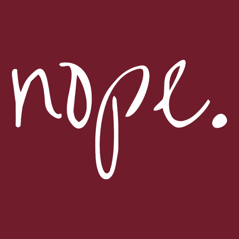 Funny Nope Zipper Hoodie by linhVisuals | Teevron