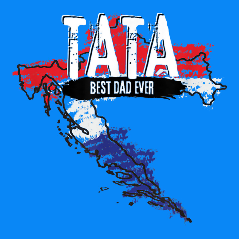 Mens Tata Croatian Father Croatia Bester Papa Father's Day Zipper Hoodie by linhVisuals | Teevron
