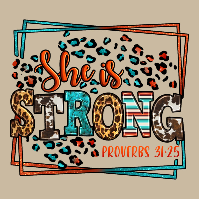 She Is Strong Proverbs 31:25 Long Sleeve Tee by LillyAllenDesigns | Teevron