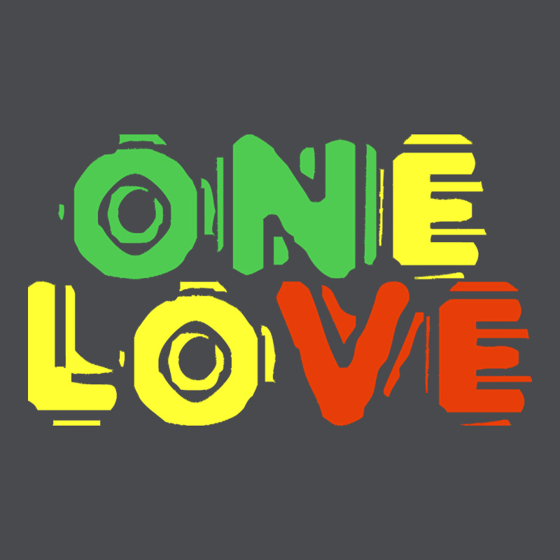Reggae Colors T  Shirtone Love Reggae Lovers Pattern T  Shirt Zipper Hoodie by linhVisuals | Teevron