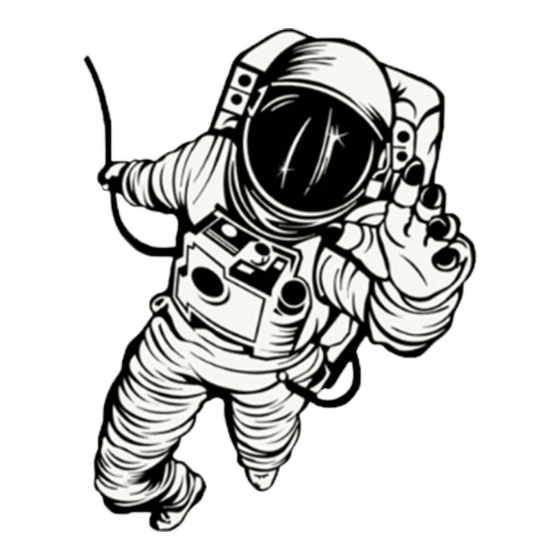 Astronaut In The Space Zipper Hoodie by linhVisuals | Teevron