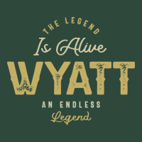 The Legend Wyatt Funny Personalized Name Zipper Hoodie | Teevron