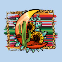Turquoise Desert Moon Serape Background Classic Tee | Teevron