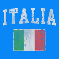 Vintage Italia Italian Flag Italy Italiano Zipper Hoodie | Teevron