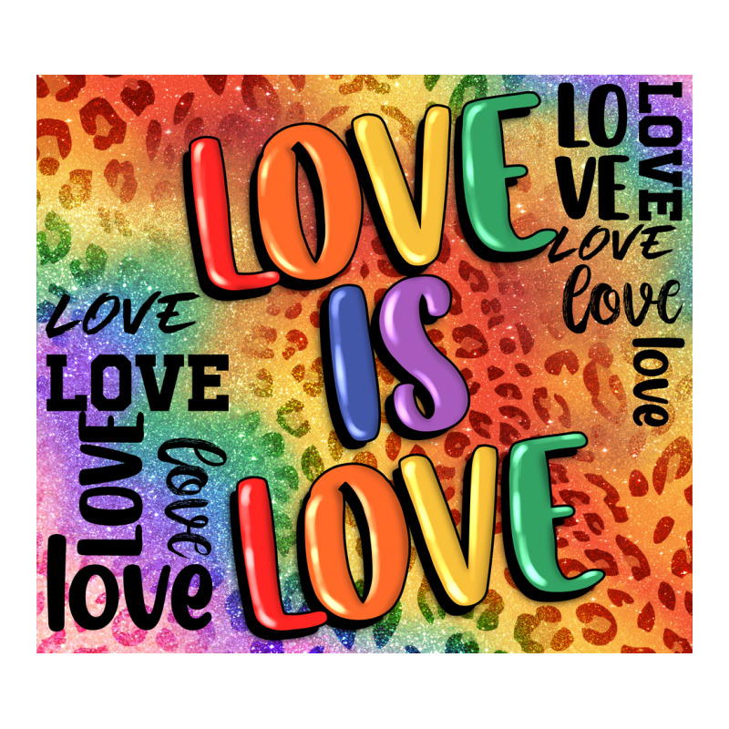 Pride Love Is Love Ladies Tee by FaDigitalArtStudio | Teevron