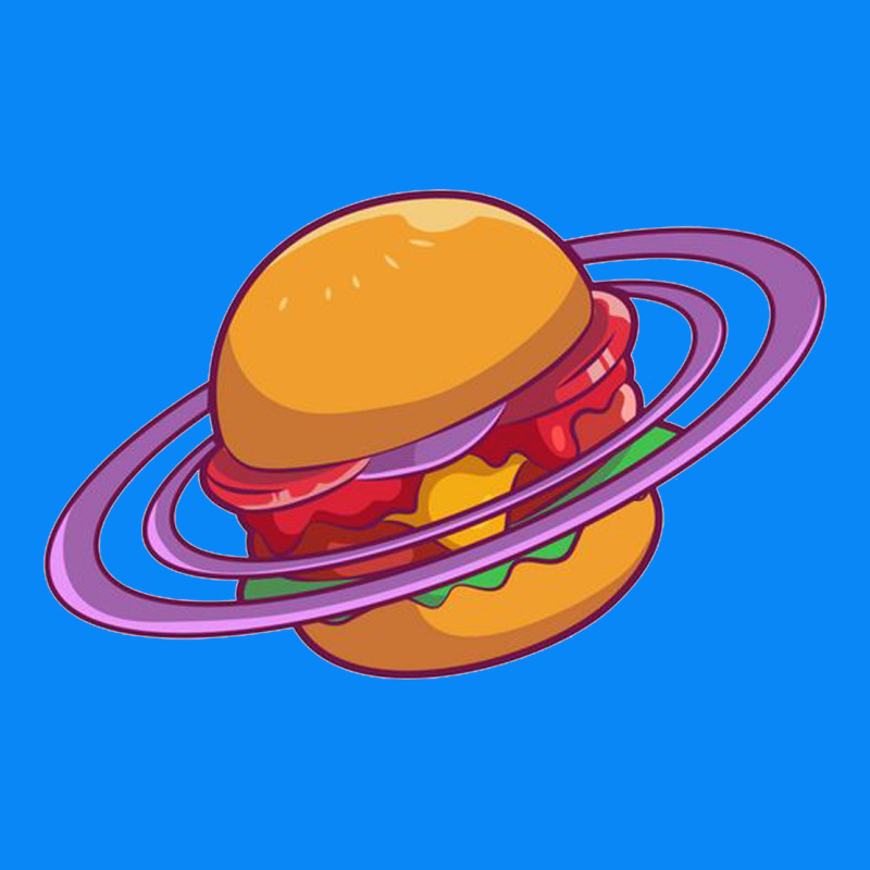 Burger  Saturn Zipper Hoodie by linhVisuals | Teevron
