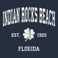 Indian Rocks Beach Florida Vintage Shamrock Sports Zip Hoodie Zipper Hoodie | Teevron