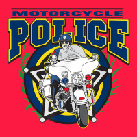 Motorcycle Police Law Enforcement Zipper Hoodie | Teevron