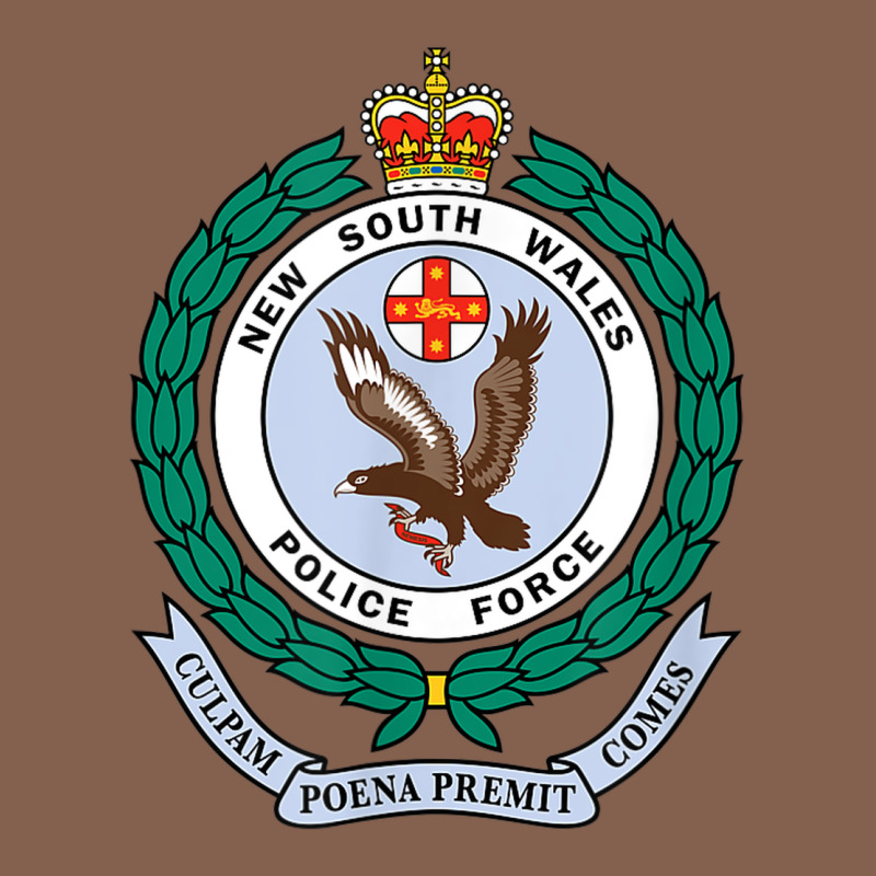 Australia New South Wales Police Force Zipper Hoodie by linhVisuals | Teevron