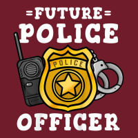 Kids Future Police Officer Policeman Zipper Hoodie | Teevron