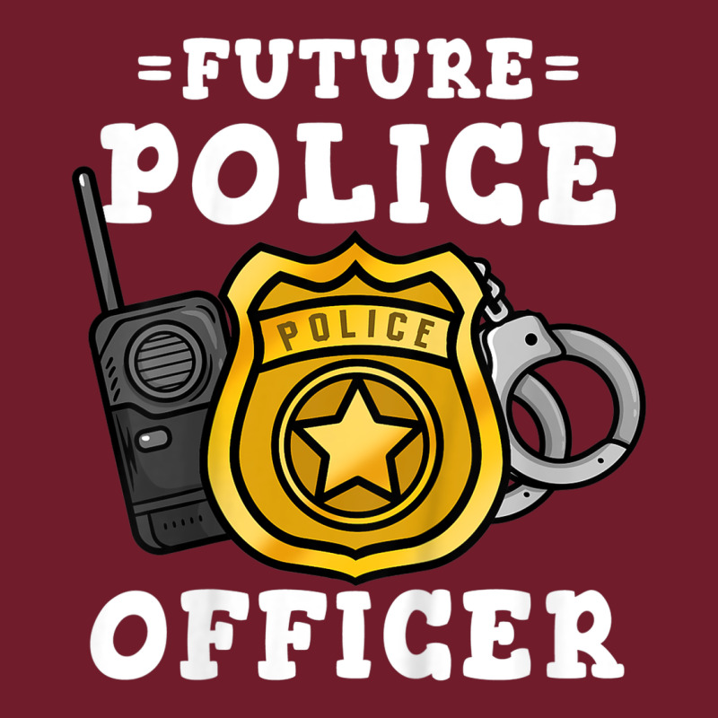 Kids Future Police Officer Policeman Zipper Hoodie by linhVisuals | Teevron