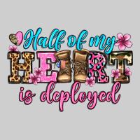 Half Of My Haert Is Deployed Olivia Premium Tee | Teevron