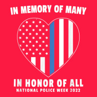 National Police Week Shirt In Memory And Honor Us Flag Zipper Hoodie | Teevron