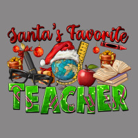 Santa's Favorite Teacher Vintage Tee | Teevron