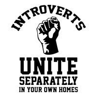 Introverts Unite Zipper Hoodie | Teevron