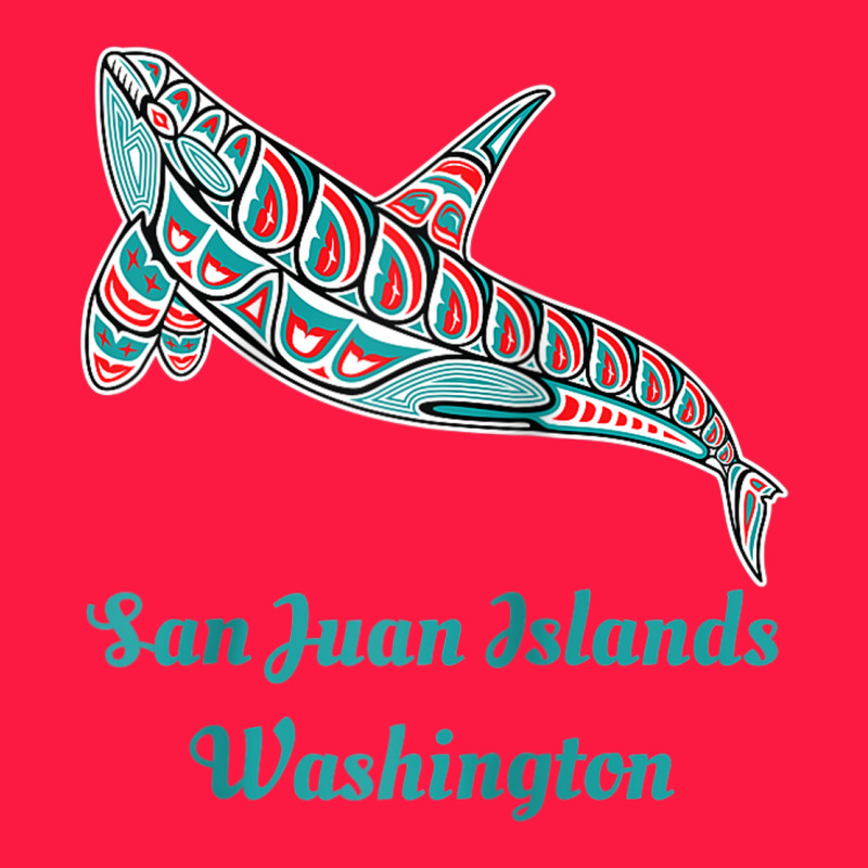 San Juan Islands Upward Orca Killer Whale Native American Raglan Baseb Zipper Hoodie by linhVisuals | Teevron