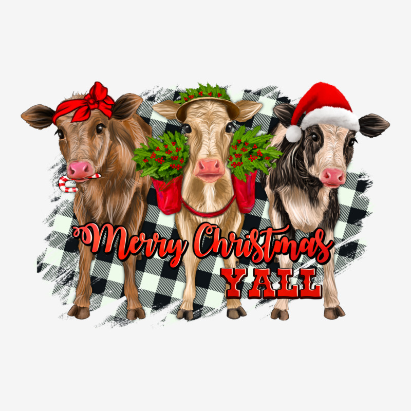 Merry Christmas Y'all Heifers Urban Hoodie by RanaPortraitStore | Teevron