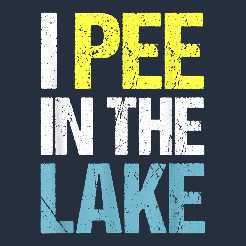 I Pee In The Lake Funny Summer Vacation T Shirt Zipper Hoodie by linhVisuals | Teevron