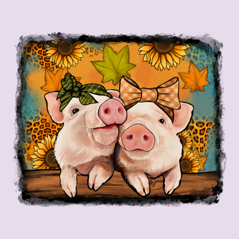 Fall Pigs Premium Hoodie by Jasminsmagicworld | Teevron