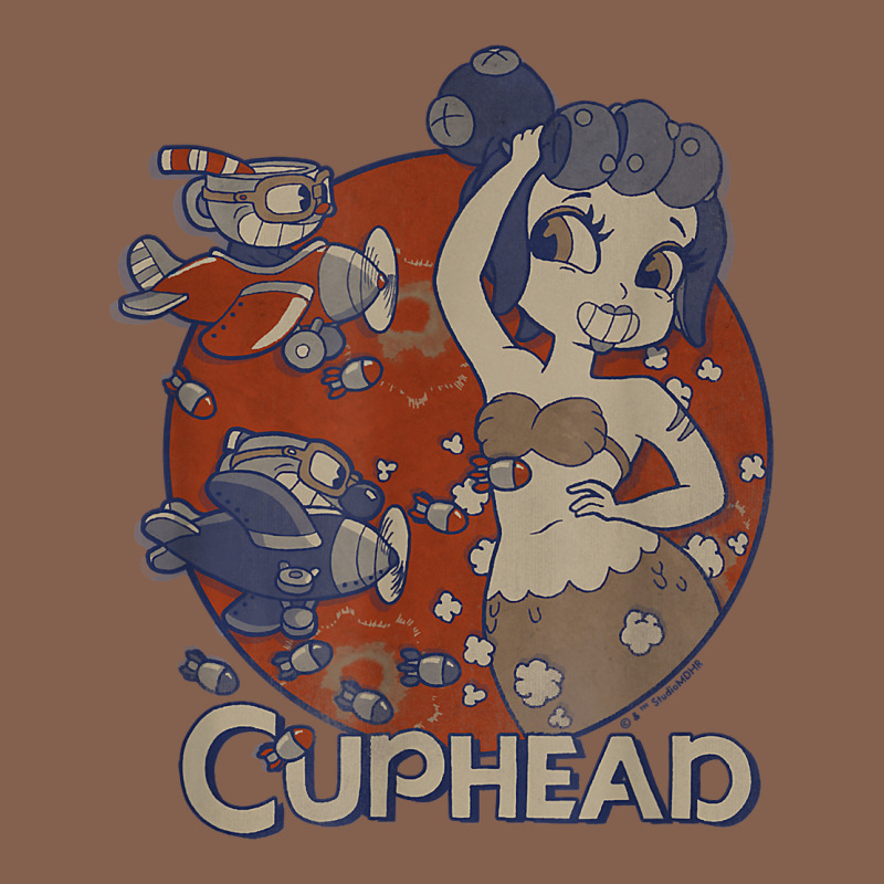 Cuphead Cala Maria Airplane Attack T Shirt Zipper Hoodie by linhVisuals | Teevron