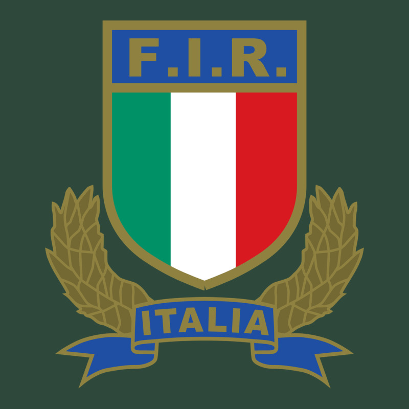 Italian Rugby Federation Zipper Hoodie by linhVisuals | Teevron
