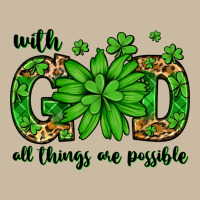 With God All Things Are Possible St. Patrick's Day Long Sleeve Tee | Teevron